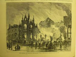 The Hippodrome Burns