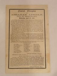 Funeral Obsequies of Abraham Lincoln