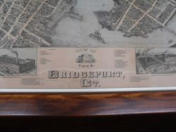 Detail of Bird's Eye View of Bridgeport