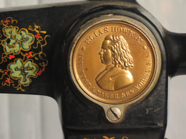 Detail of Howe Sewing Machine